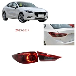 1 Piece LED Tail Light for Mazda3 Saloon 2013-2019 Rear Lamp for Axela Sedan Parking Signal Lamp Accessories