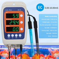 A72Z 4 in 1 Water Quality Tester Temp TDS EC PH Meter Conductivity Monitor Digital Analyzer for Swimming Pool EU Plug