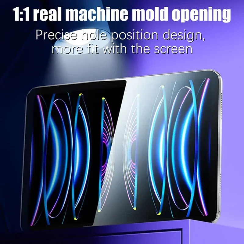 2Pcs 9H Tempered Glass for Apple IPad 10th 9th 8th 7th 6th 5th 4th 3th 2th generation Screen Protector for iPad Pro 11 10.9 10.5