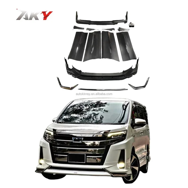 

Заводская цена на Noah 80 Series 2017-2020 Model-l Monalisa Bodykit Aero Передняя губа Задняя губа с хромом