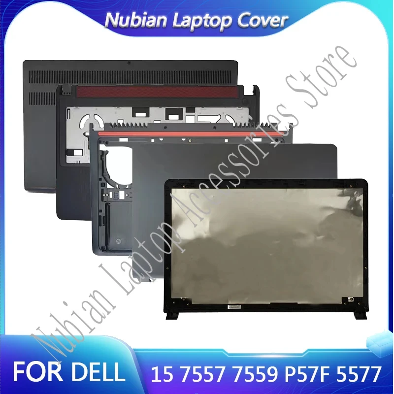 

Новый чехол для ноутбука DEll Inspiron 15 7557 7559 P57F 5577 5576, верхняя и задняя крышка ЖК-дисплея/Упор для рук/нижняя базовая крышка/дверная крышка/петли