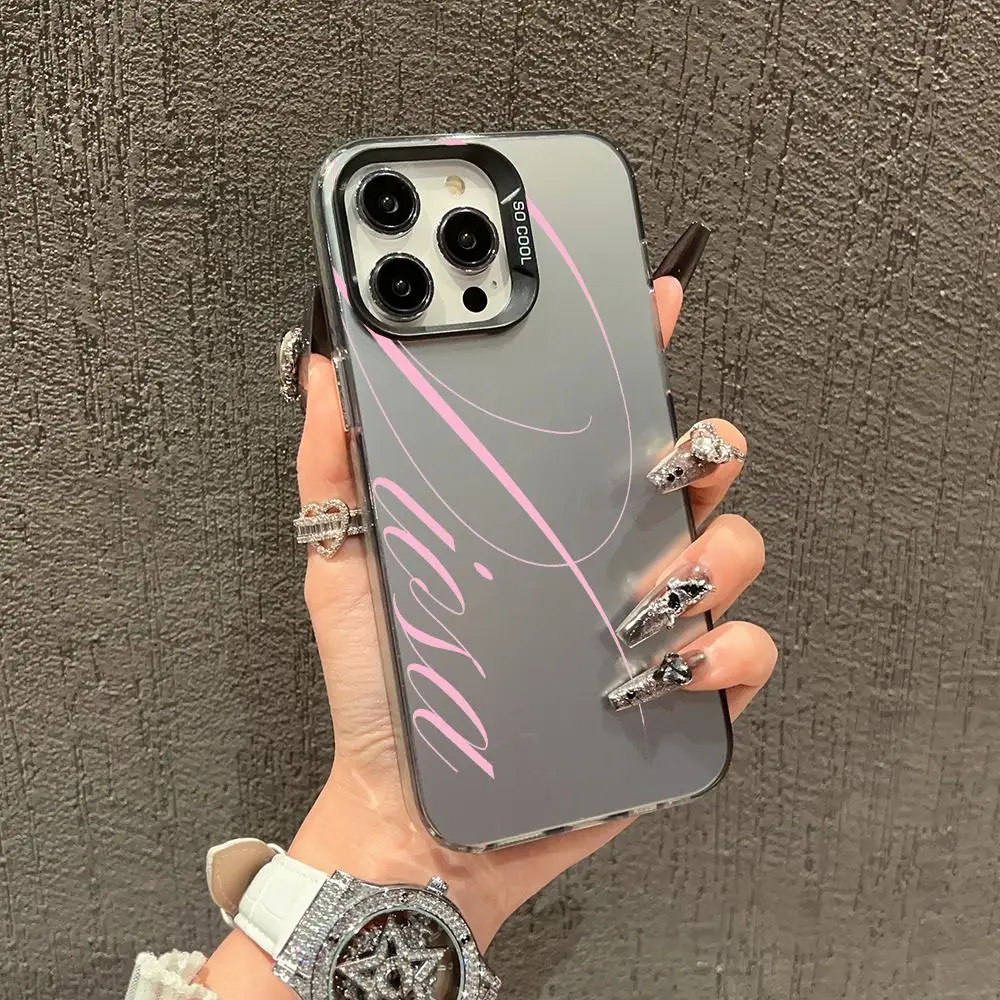

Creative English phone case suitable for iPhone 16 15 14 13 12 11 Pro/Max/Plus shock-absorbing back cover and anti drop