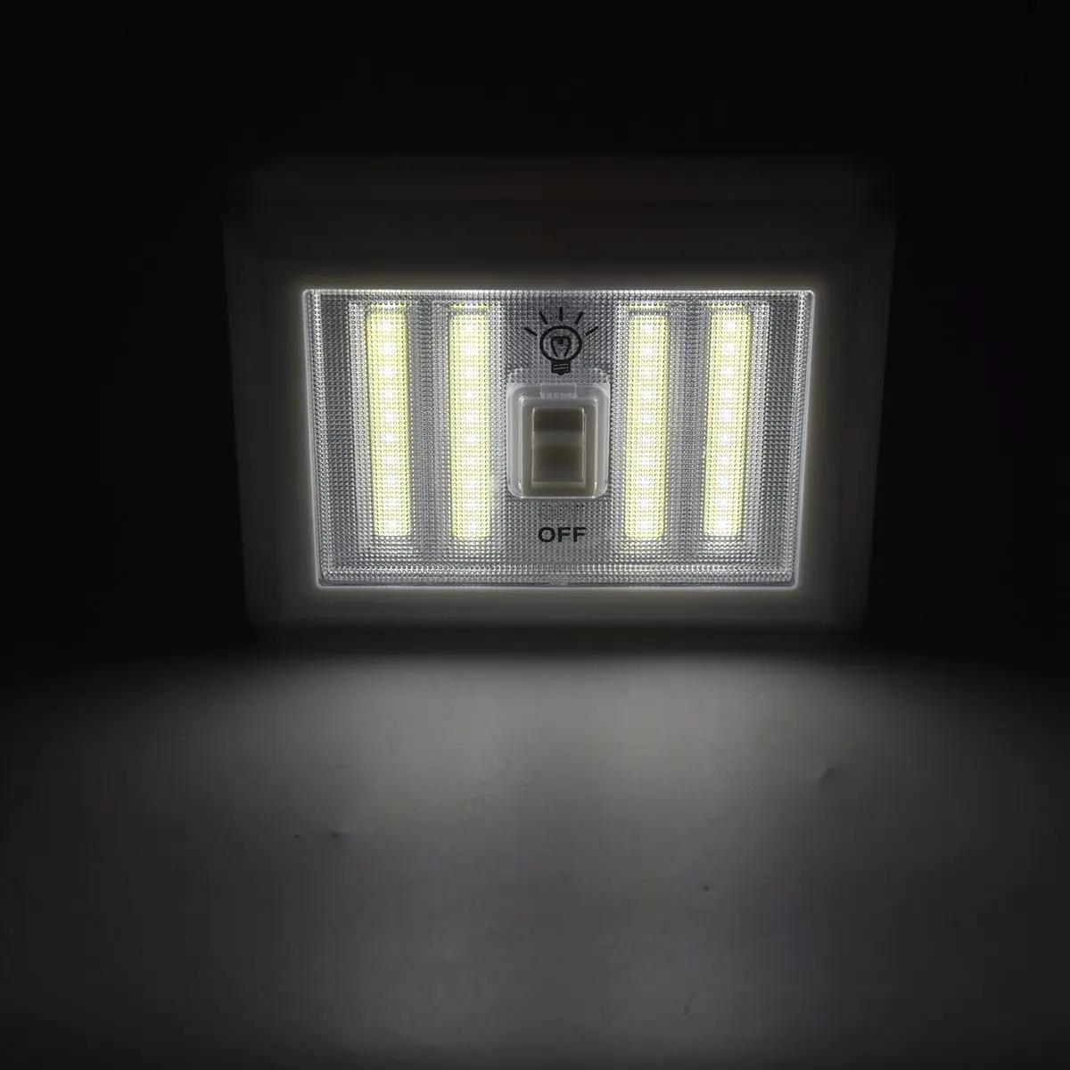 new(A67I) 1pcs COB Wall Lamp Switch LED Battery Powered Garage Cabinet Closet Lamp Emergency Camping Night Lights