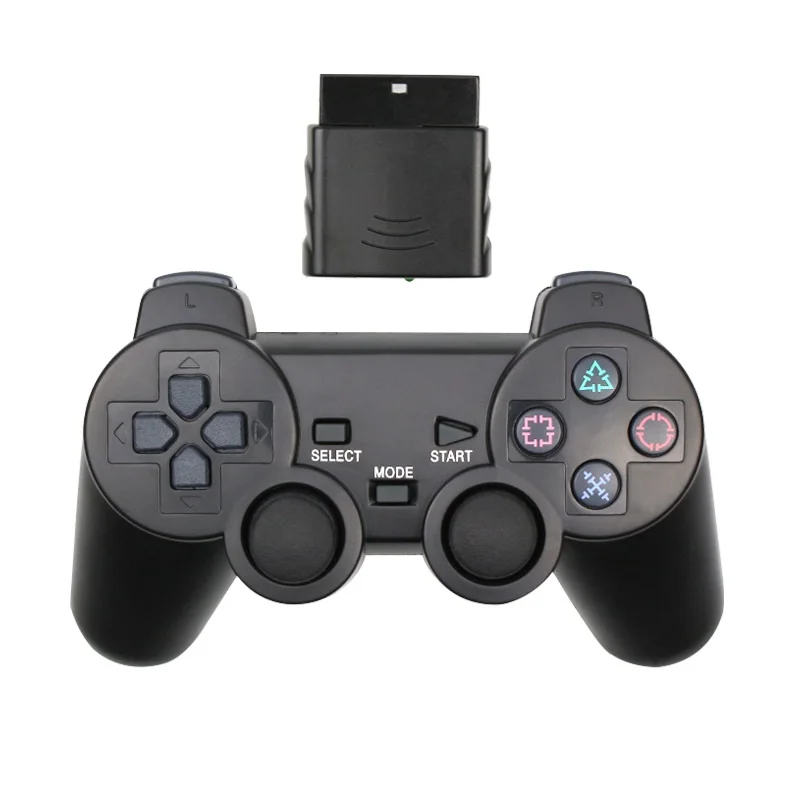 2.4G Wireless Controller Joystick Gamepad for Sony Playstation 2 PS2 Game Console