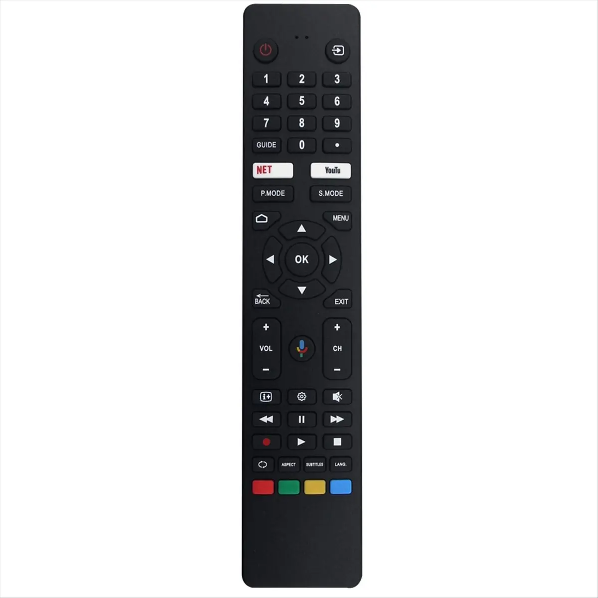 ~A445R Replace Remote Control for VEON Smart 4K UHD LED HDTV Android TV RC-NZ Remote Control Without Voice