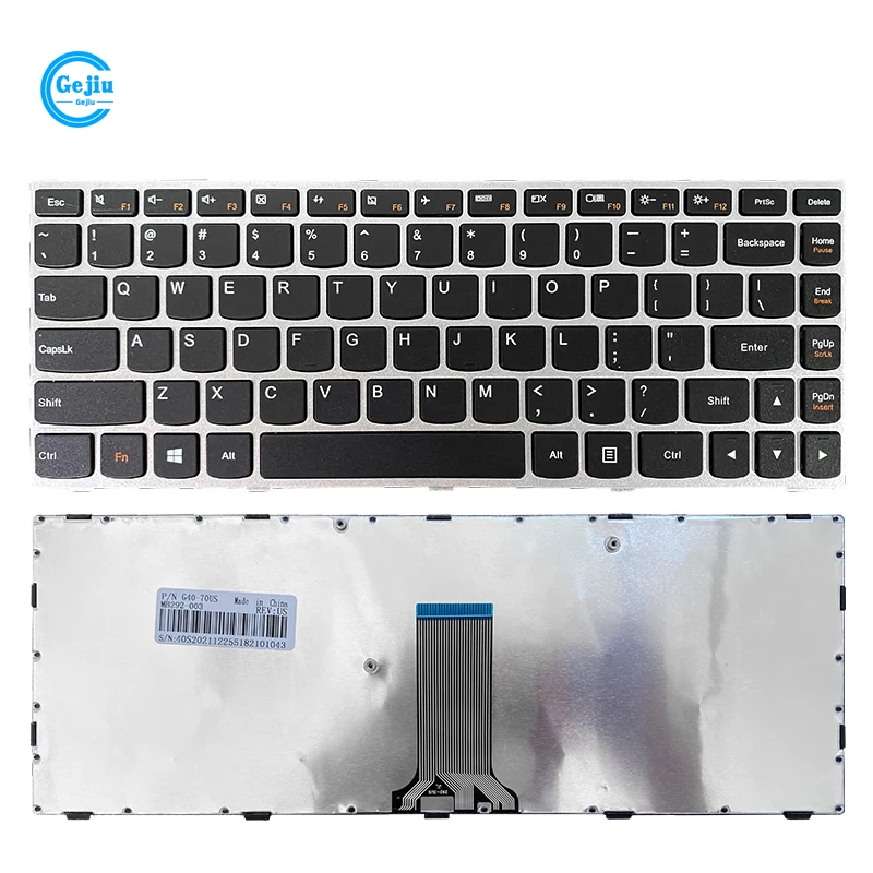 New Laptop Keyboard For LENOVO B40-30 G40-30 G40-70M N40-70 N40-30 Flex2-14A Z40