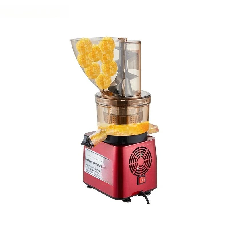 Commercial juicer, push-free large diameter without clogging the juicer c