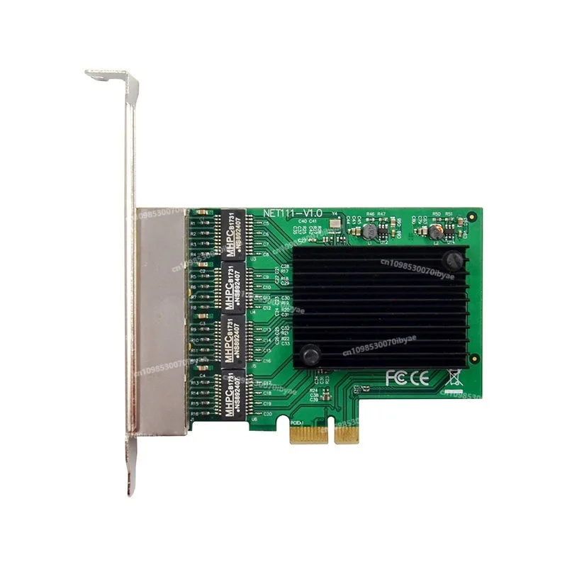 PCIe X1 Quad-port Gigabit Network Interface Card 1G Realtek 8111 Chip, Akaton Quad-port Ethernet Network Interface