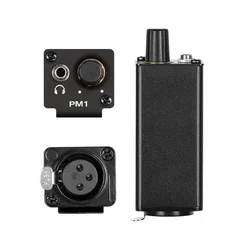 Professional Headphone Amplifier Converter XLR To 3.5MM Audio Interface Mini Portable HIFI Headphone Amplifier Clip Mount