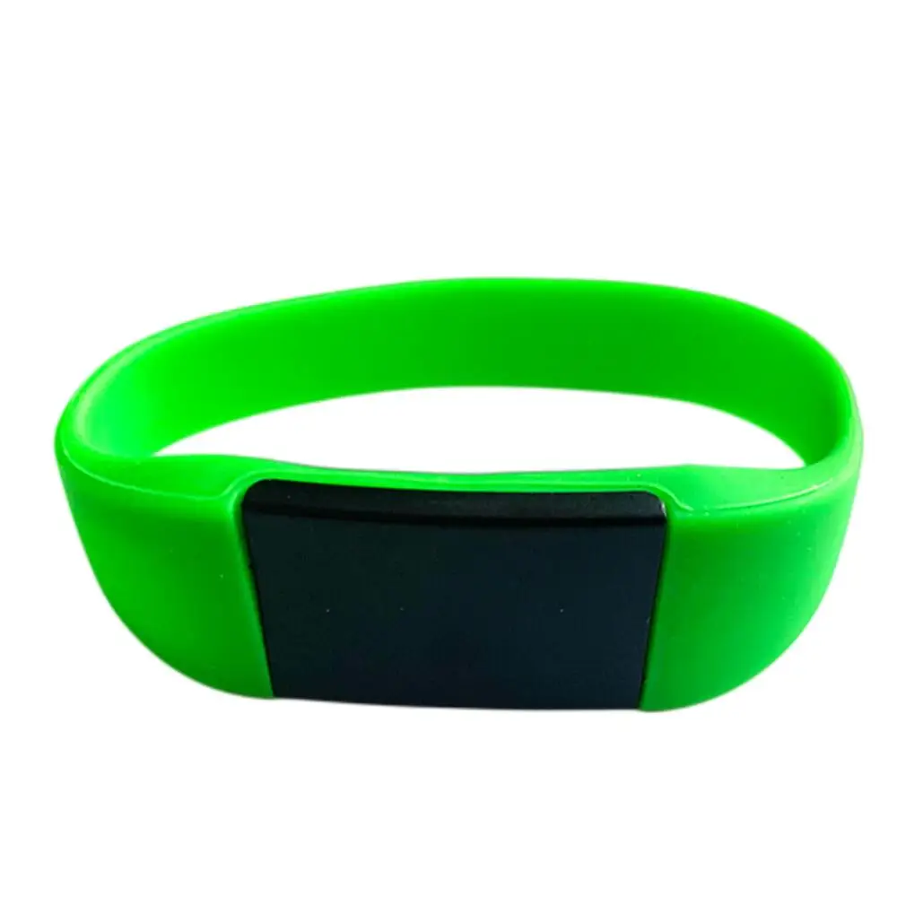 Pulsera de silicona impermeable de alta calidad, brazalete con varias opciones, 13,56 Mhz, UID, cambiable, MF 1KS50, NFC, IC, RFID, 1 ud.