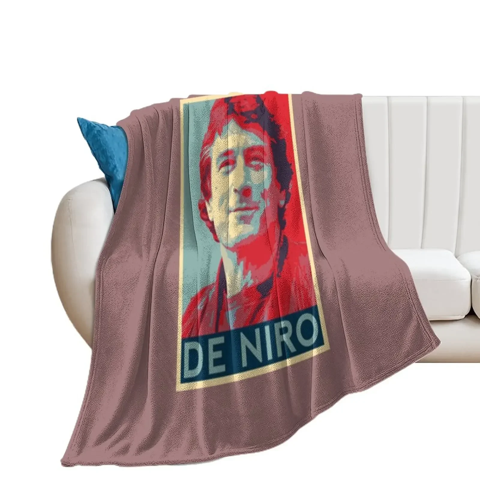 

Robert De Niro Vintage portrait Throw Blanket Cute Heavy Sofas Blankets