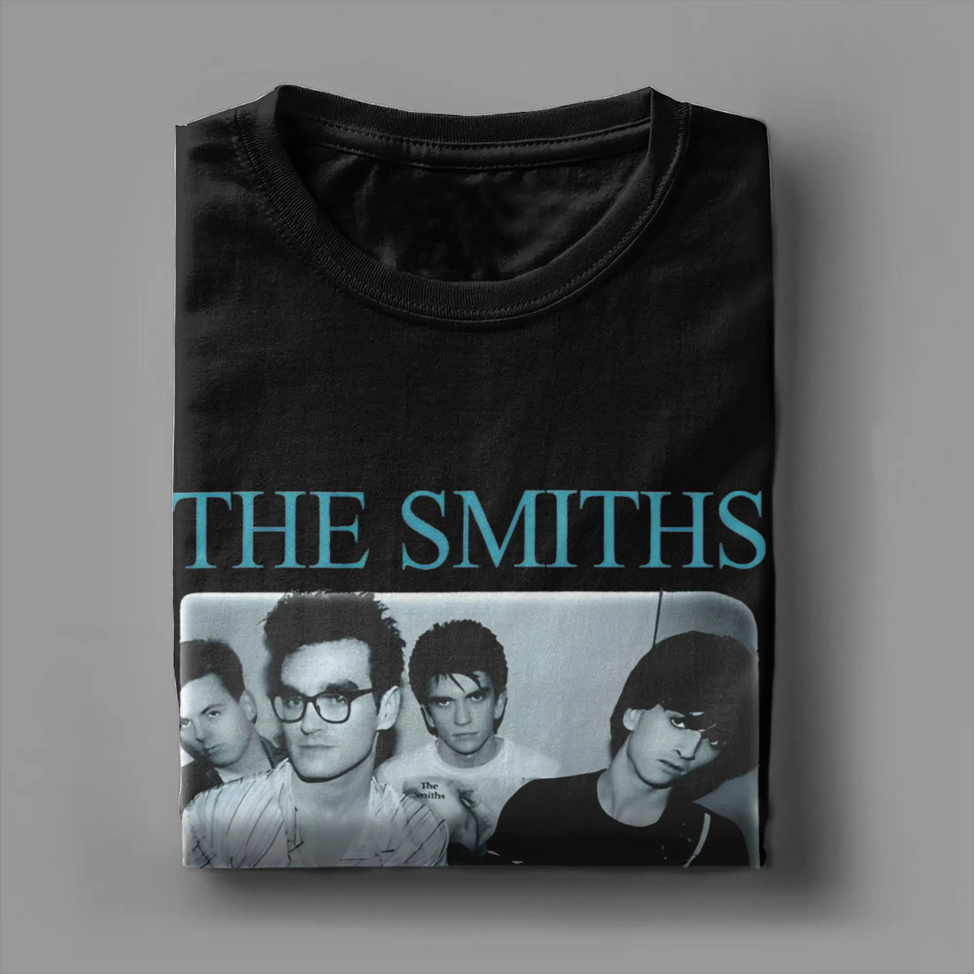 Graphic Printed The Smiths T Shirt for Men Women Rock Band 100% Cotton T-shirts Short Sleeve Clothing