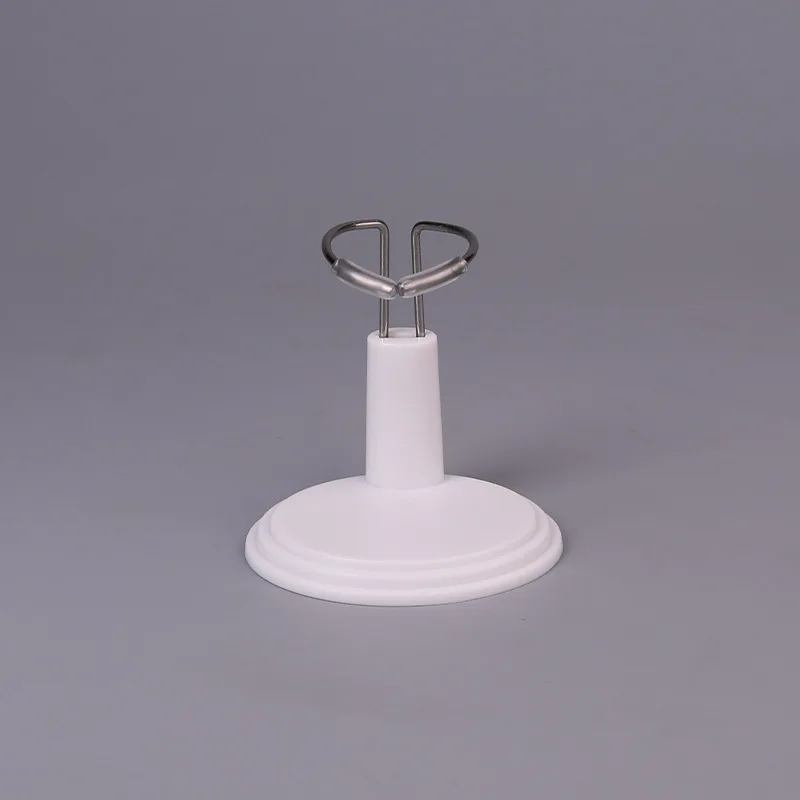 Support pour Mini accessoires Labubu noir blanc évolutif 10-25cm rangement de poupée coton Base de poupée accessoires Support d'affichage