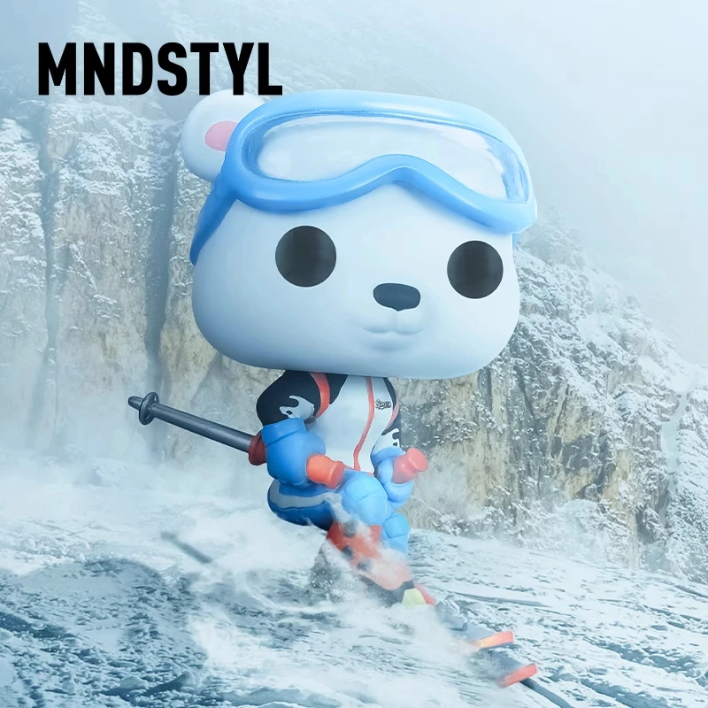 

Genuine Edition FUNKO POP Winter Games Ice and Snow Panda Anime Action Desktop Decoration Ornament Model Toys Collectible Model