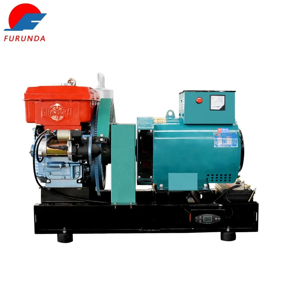 #YUNYI 20 KW 25KVA Changchai Power 50Hz 1 Cylinder Open Frame Type Water-cooled Electricity Generation Price Diesel Generator