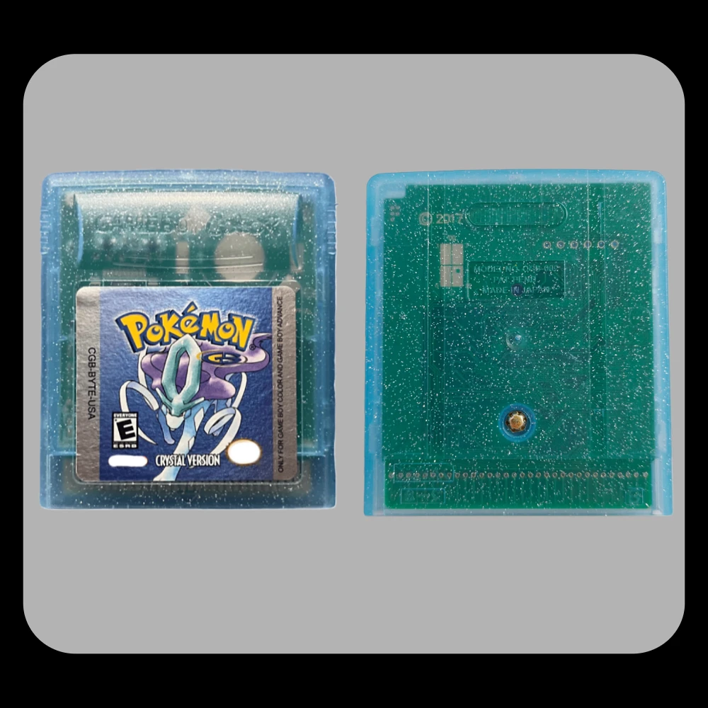 Hoge Quality16-bit GBC Video Game Cartridge Console Card Pokemon Blauw/Kristal/Groen/Goud/Rood/Zilver/Geel USA/FRA Versie