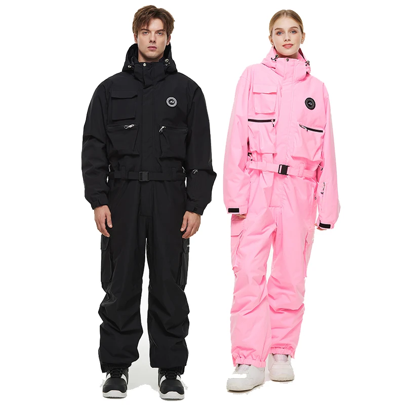 Largest, Men's or Women's Ski Suit Jumpsuits, Ice Snow Snowboarding Clothes, Winter Wear Waterproof Costume, One-piece Garment