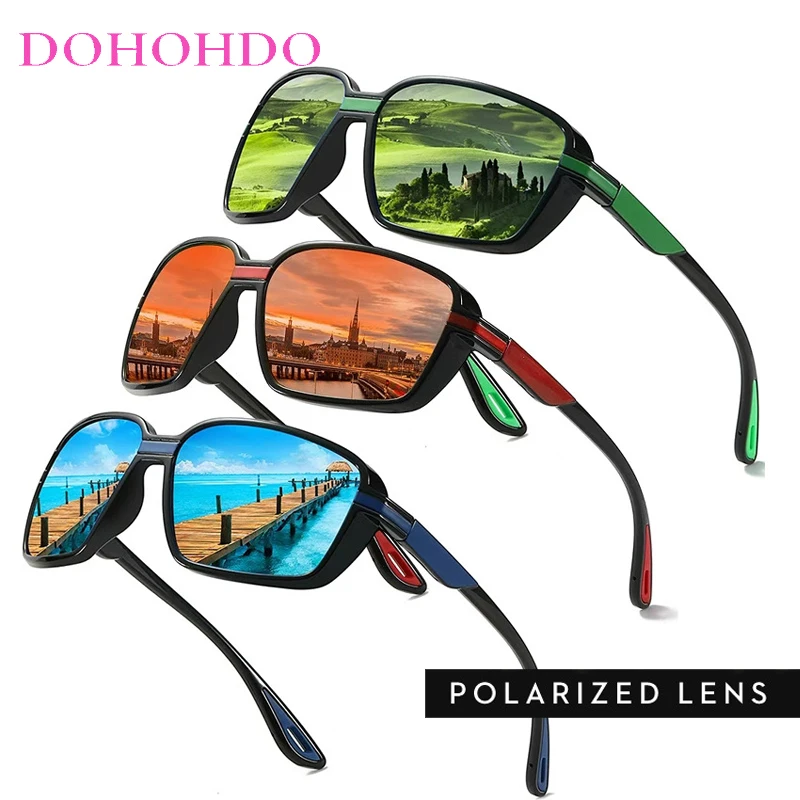 

New Fashion Luxury Brand Designer Polarized Anti-Glare Goggles Men Women Outdoor Sports Driving Fishing Sunglasses UV400 Lentes