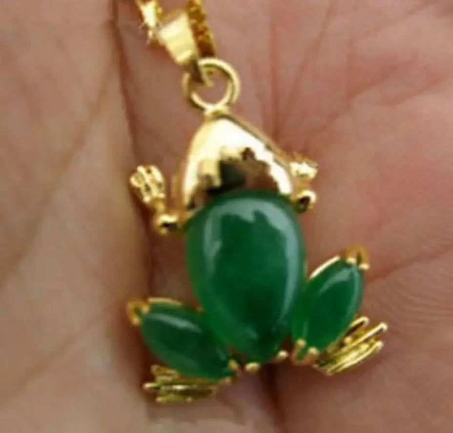

Fashion jewelry Beautiful jewelry green jade pendant necklace