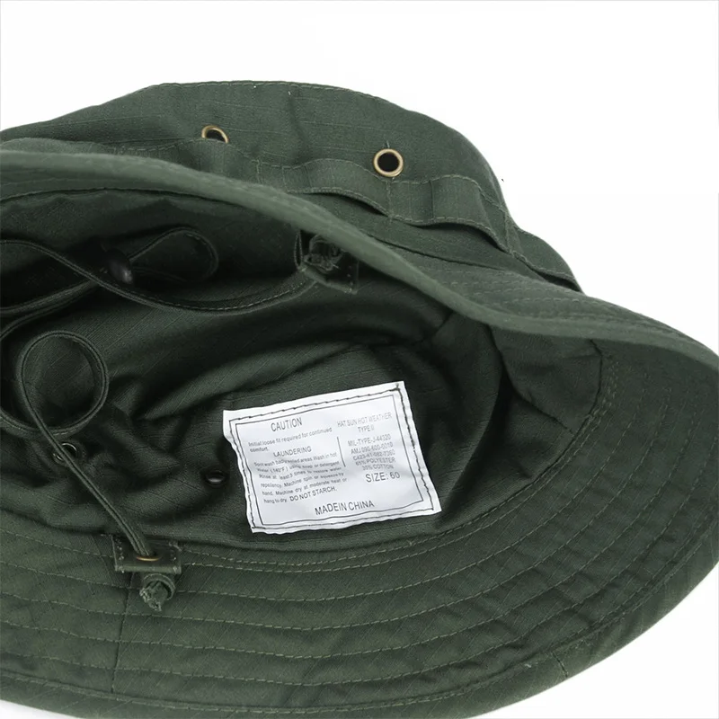 التمويه Boonie قبعة المشي لمسافات طويلة الصيد الصيد كامو قبعة بحافة Packable السفر الصيف قبعة للشاطئ للنساء والرجال