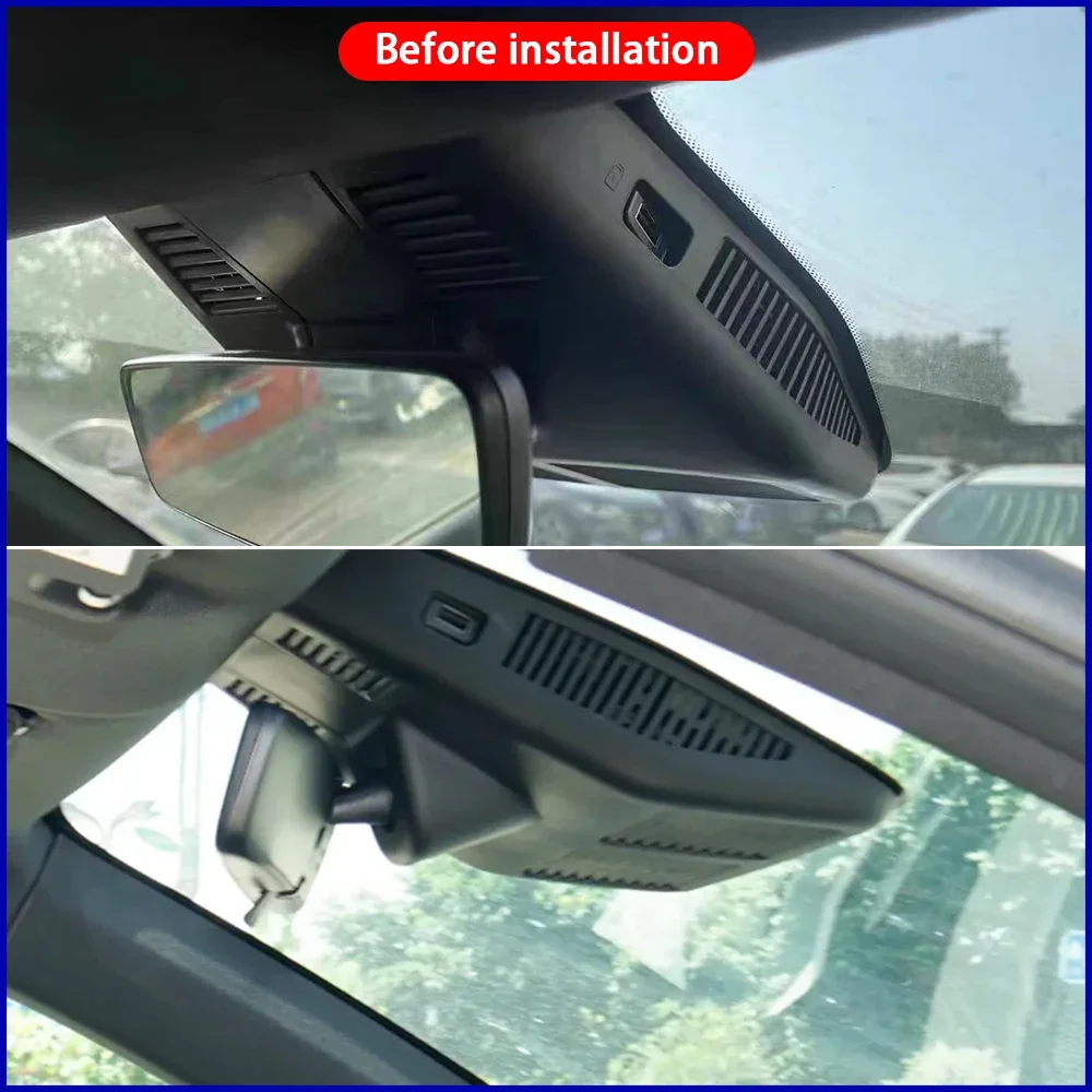 ZhuCamX Video Recorder Night Visio 4K Plug and Play Car DVR Dash Cam Camera for Geely Livan 7 Maple Cao Cao 60 2023 2024 2025