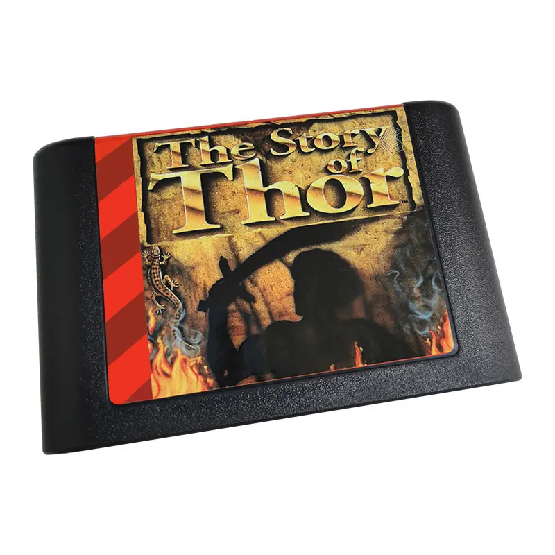 Story Of Thor MD Game Cartridge For 16 Bit Video Game Console Battery Save