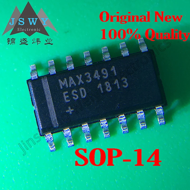 

1~10PCS MAX4611ESD MAX4611 MAX4616ESD MAX4616 MAX8216ESD MAX8216 MAX3089ESD SMD SOP-14 Chip IC 100% Brand New Shipping