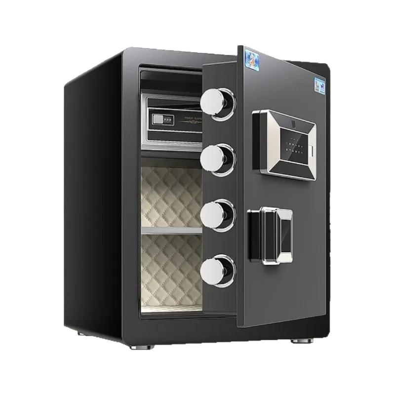 

Household small all-steel anti-theft wall fingerprint password thickened intelligent anti-skid large safe