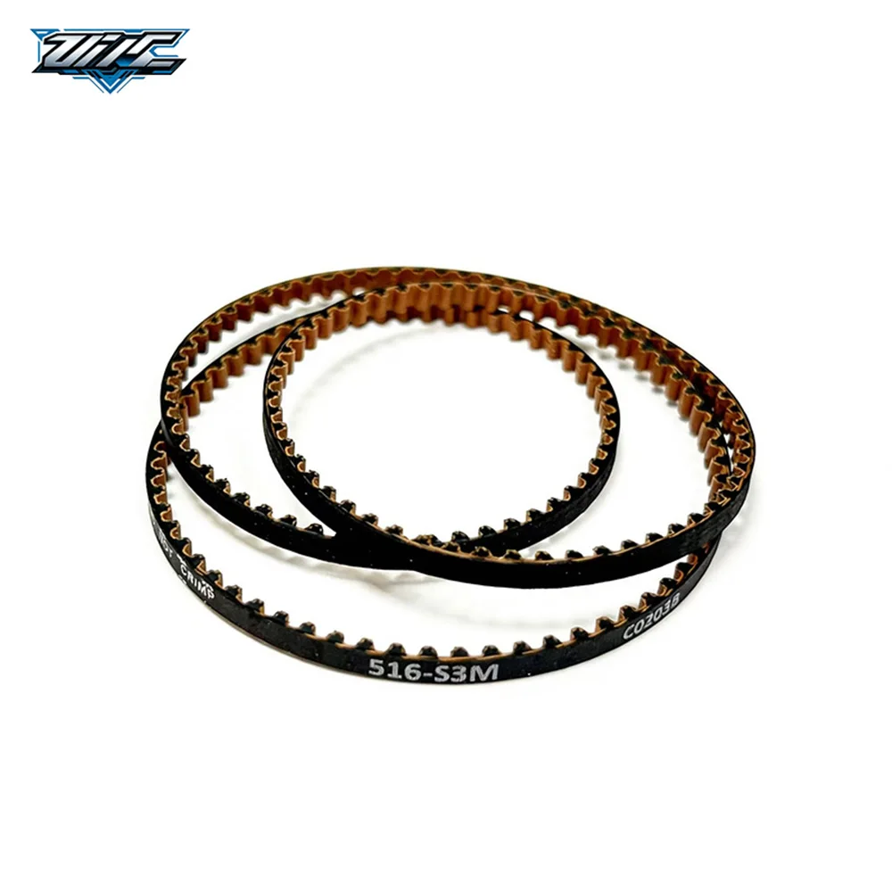 1/10 RC Drift Car Front Timing Belt 540T 171T 177T 516T for 3Racing Sakura D3 D4 AWD XI S XIS Upgrade Parts