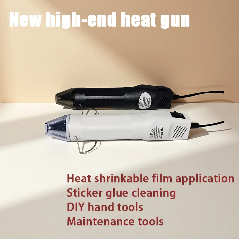 Pistola de ar quente 230v ue pistola termo retrátil portátil diy artesanal vedação de borracha levantada pó alívio ferramentas manuais termorretráteis