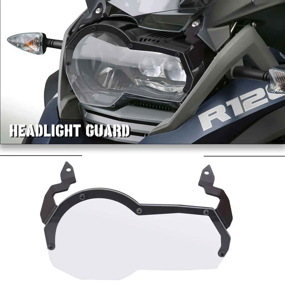 

For BMW R1200GS LC/Adventure LC R1250GS Adventure/Trophy Motorcycle Accessories Front Headlight Guard Cover Protection 2013-2023