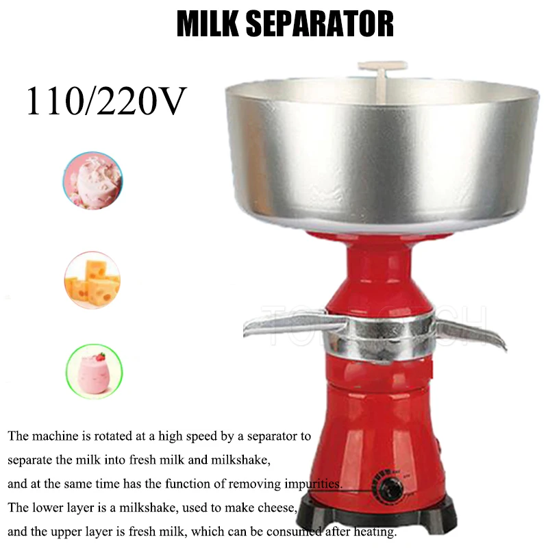 Electric Milk Separator Milk Centrifuge Degreasing Machine Butter Separator Degreasing Machine