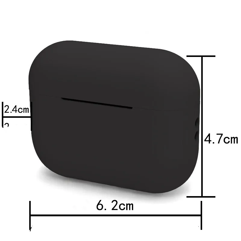 Официальный Мягкий чехол из жидкого силикона для AirPods, беспроводная версия Bluetooth, чехол для Apple Airpods Pro 2, чехол