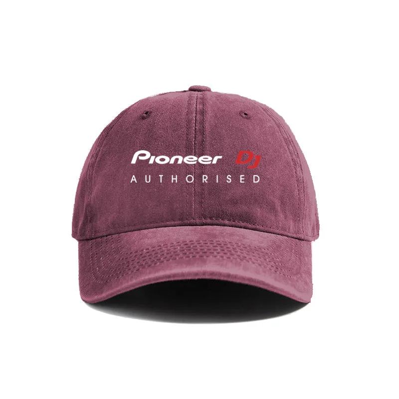 Pioneer DJ Baseball Caps Distressed Hats Dad Cap Men Women Retro Outdoor Summer Adjustable Pioneer DJ Pro Hats MZ-138