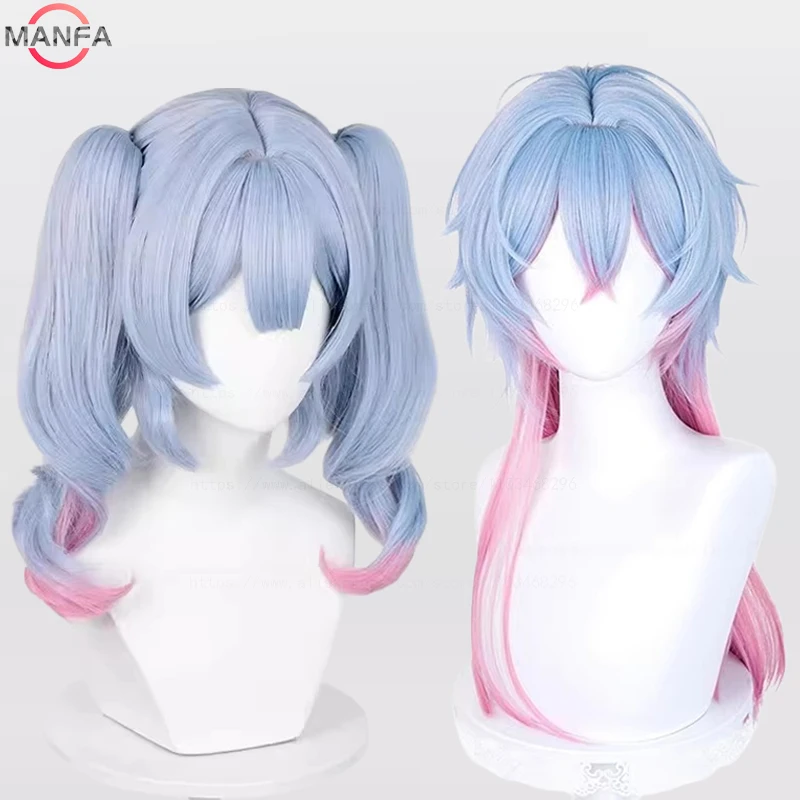 2 styles de perruque de Cosplay Miku Rabbit Hole, perruques synthétiques résistantes à la chaleur + bonnet de perruque