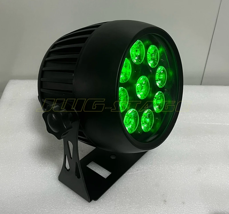 

2pcs/lot Outdoor Ip65 Rated Battery Powered DMX512 Wireless Battery Powered LED-Par-Lights with 9 LEDs (6 in 1 / RGBWA+UV