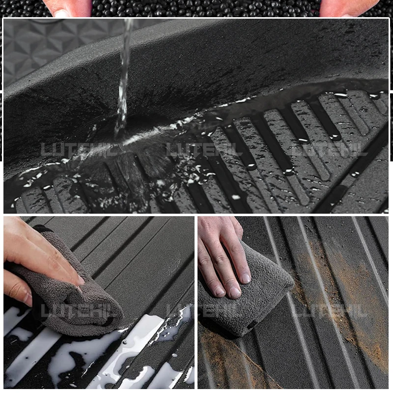 All-Weather TPE Floor Mat For Toyota Highlander 5/7-Seat 2008-2014 13 12 11 10 09 Carpet Cover Auto Interior Protector Accessori