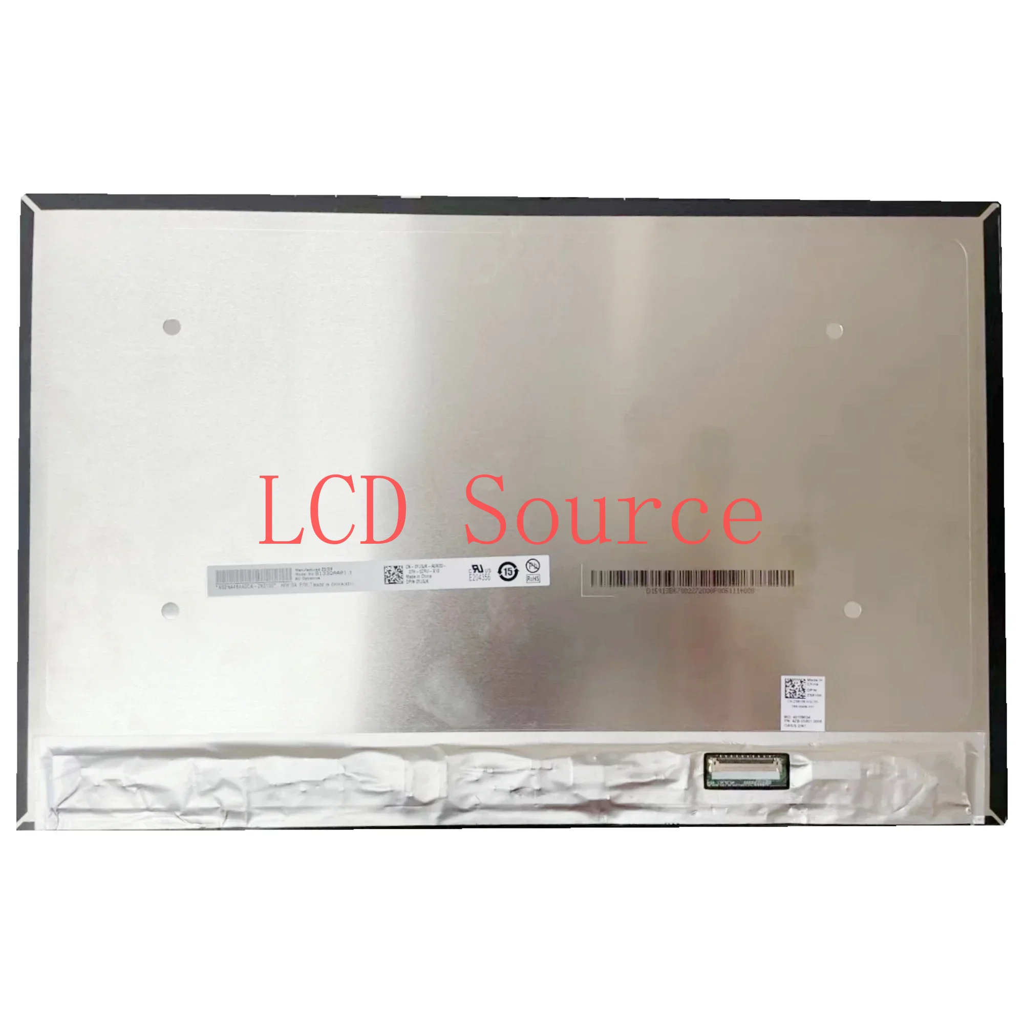 شاشة LCD مصفوفة تعمل باللمس ، B133QAA01.0 ، B133QAA01.1 ، B133QAA01.0 ، QHD ، 2560X1600