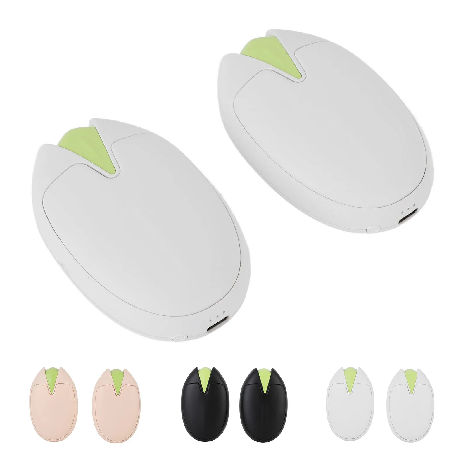 جهاز تدفئة محمول 1s تسخين سريع 2 في 1 6000 مللي أمبير USB سخان يد قابل لإعادة الشحن محمول مع كابل شحن لتسلق الجبال #5