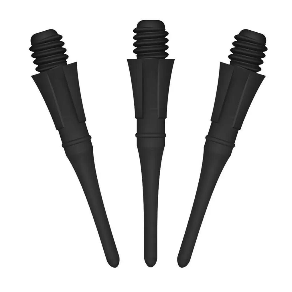 50Pcs Darts Tip Waterproof Soft-Dart Tips Threaded Darts Spare Parts