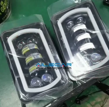 4*6inch Led Headlight Rgbw Chasing