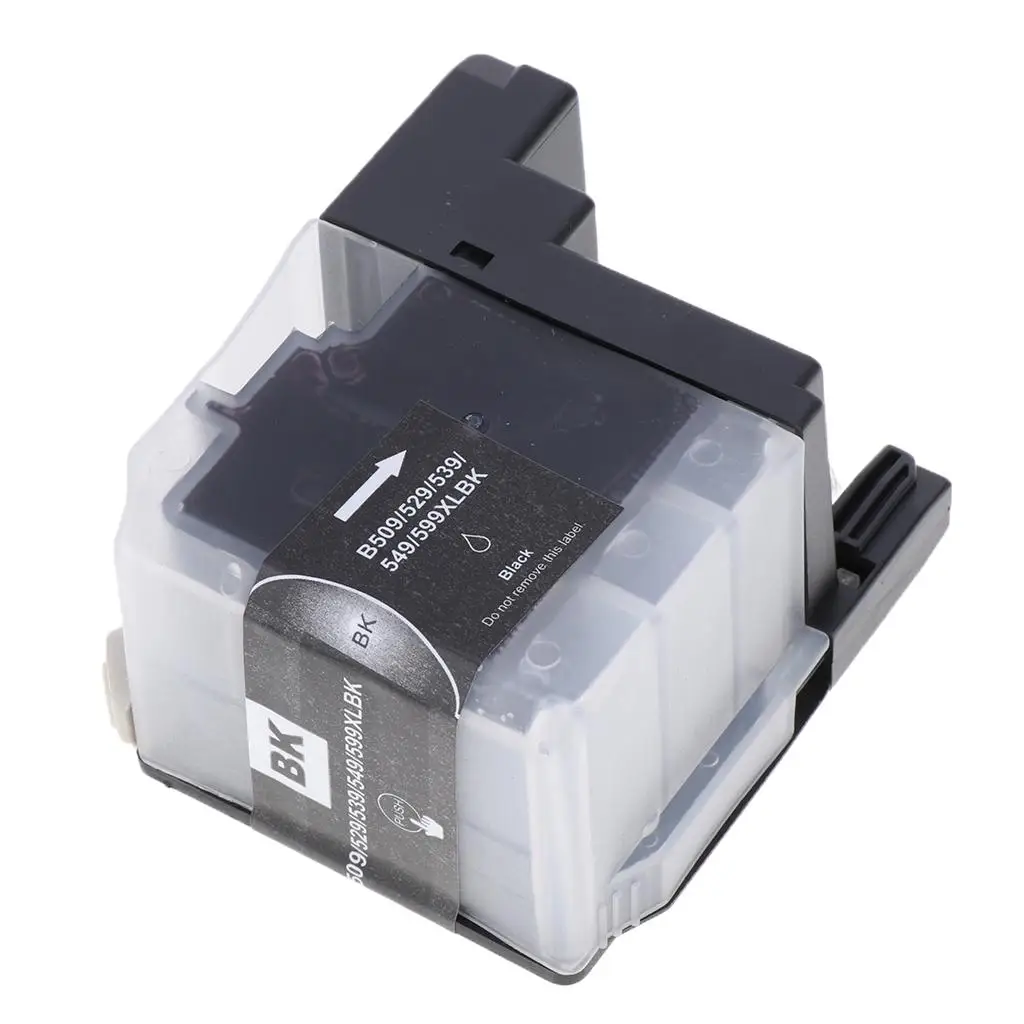 

Сменный черный чернильный картридж повышенной емкости, пластиковый, совместимый с принтерами Brother DCP J100 J105 MFC J200 LC529XL LC525