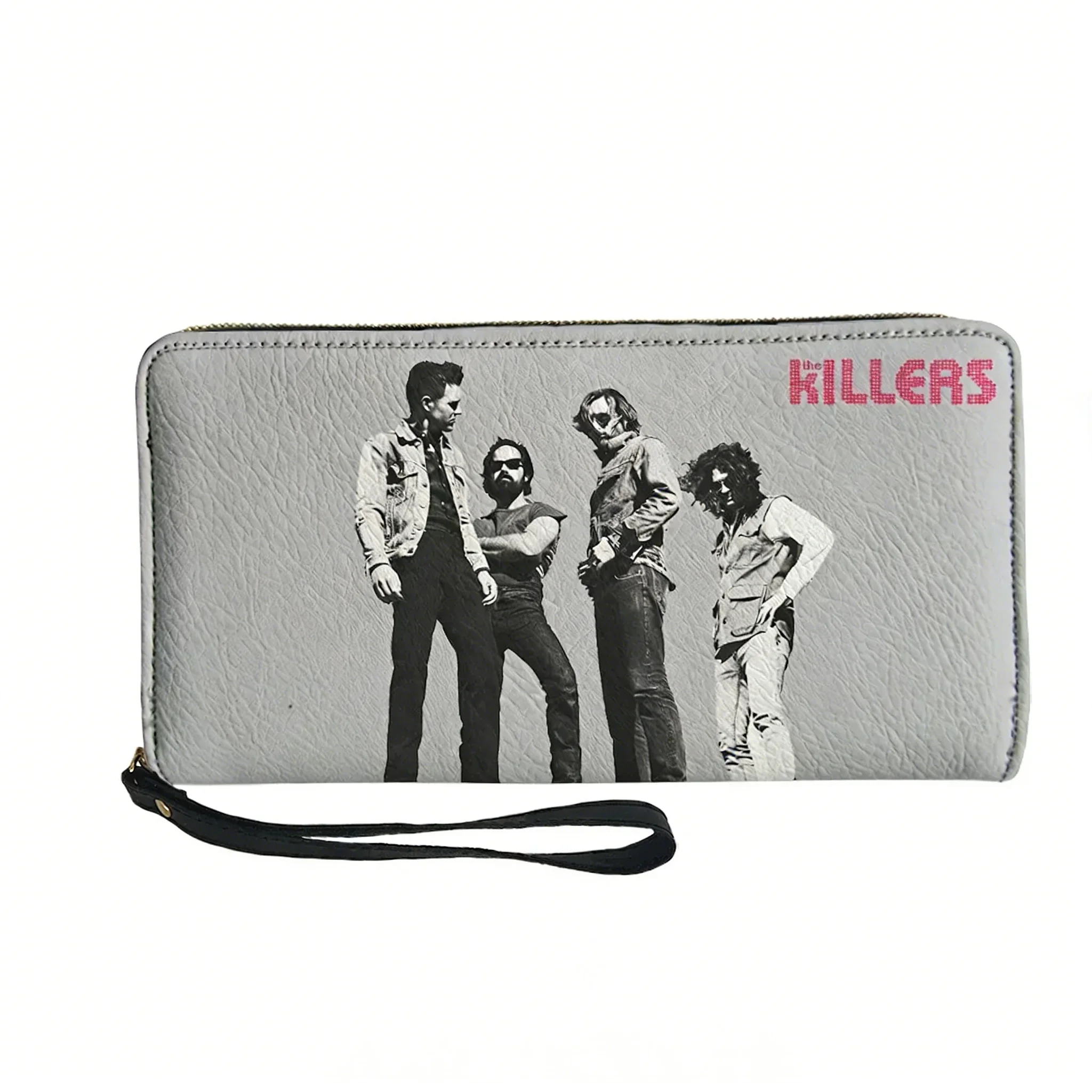 

Кошелек The Killers для мужчин, женщин и подростков, длинный кошелек на молнии с двойным принтом, модный, для повседневного использования, с возможностью персонализации и нанесения фото, на заказ.