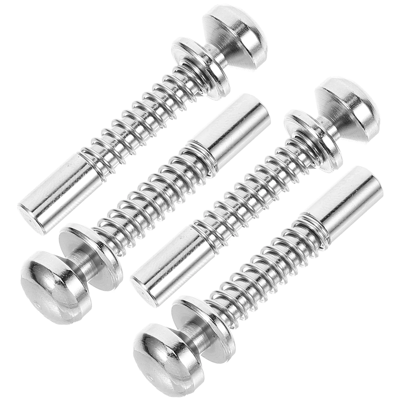 

4Pcs Crib Latch Spring Loaded Plunger Latches for Windows Cabinets Beds High Durability Minimal Maintenance Iron Pins