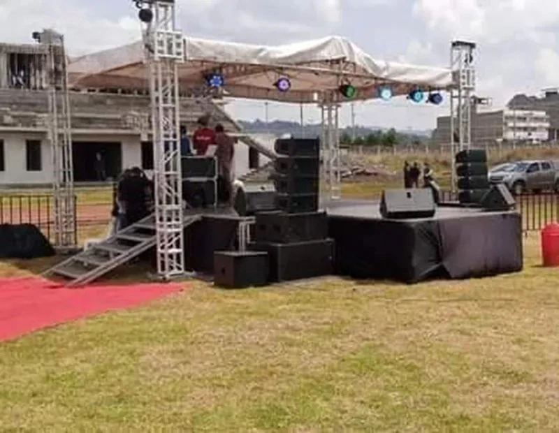 Aluminum Alloy Truss System Spigot For Outdoor Events With 1000kg Load Capacity Modular Design & Durable Construction