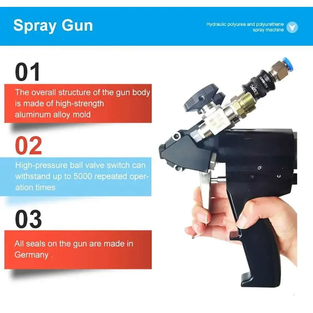Heavy Duty Polyurea Polyurethane Machine For Industrial Coating Professional Spraying System Foam Protective Layer