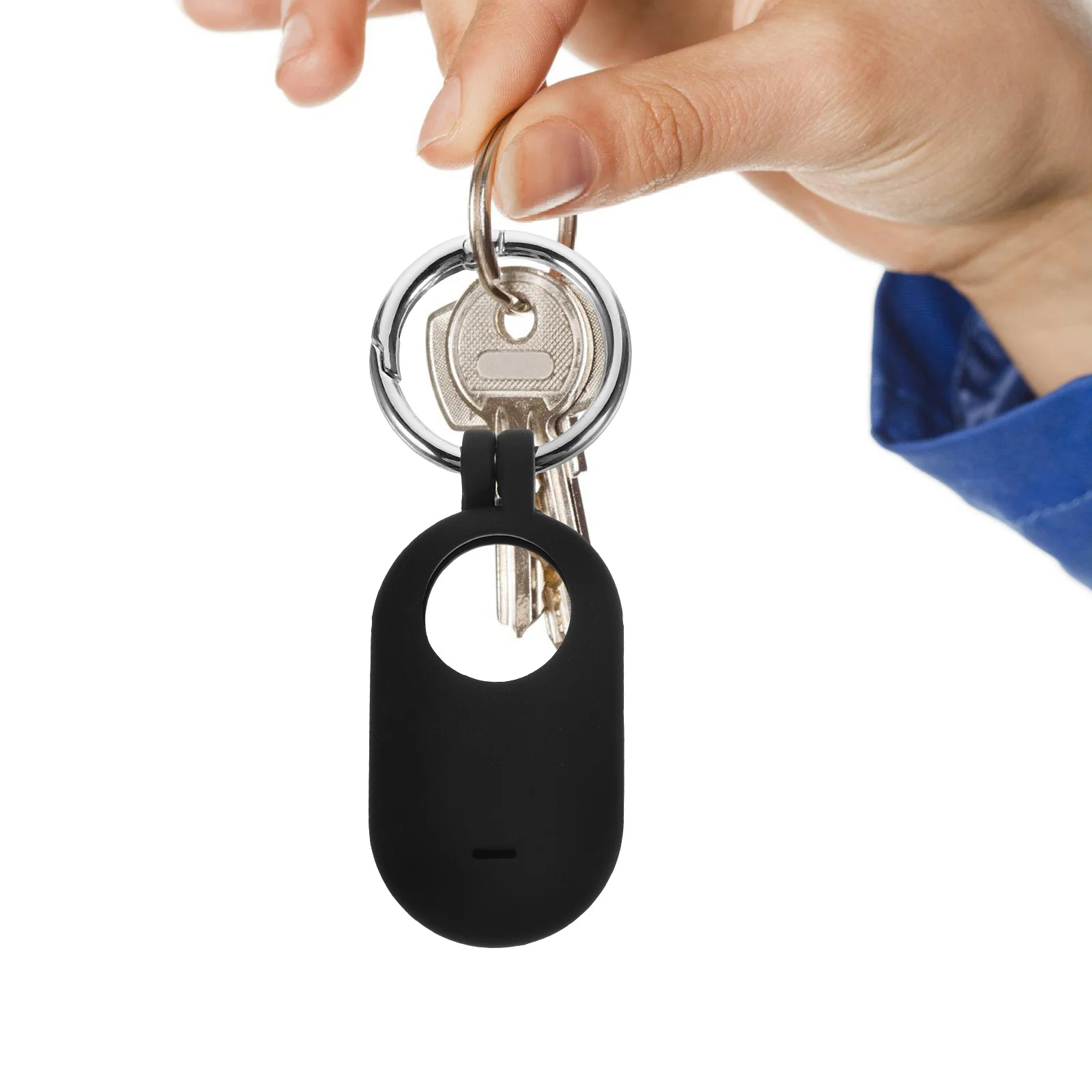 

4Pcs Tracer Protective Cover Compatible with Smarttag2 Lightweight Shockproof Silicone Case for Pet Keychain Portable