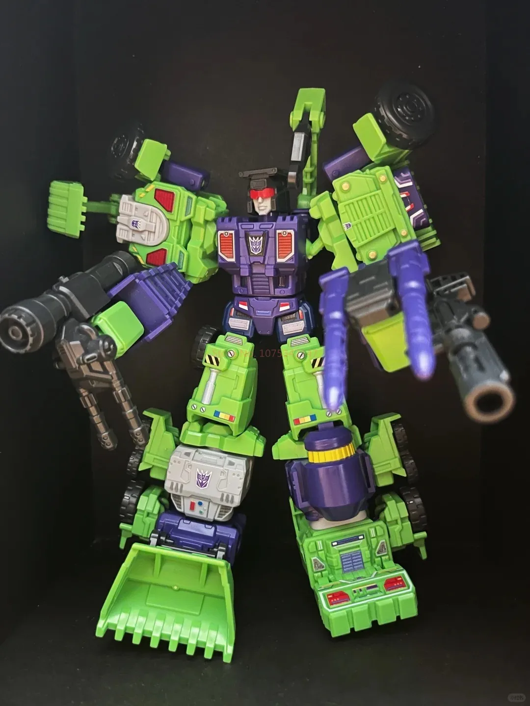 Blokees Transformers Galaxy Version 234 Constructicons Series Digging Tiger Team Figurka akcji Statuetka Model Kolekcja Prezenty