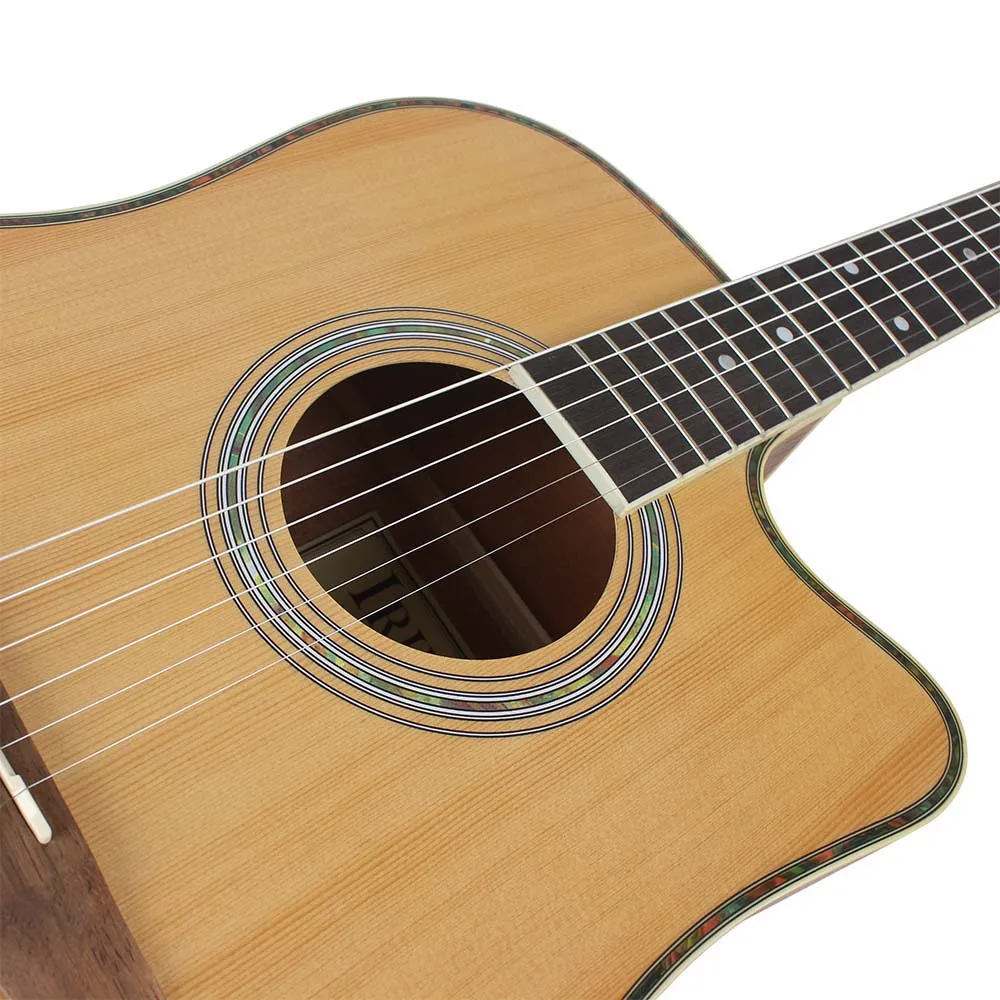 6 Cái/bộ Dây Đàn Guitar Acoustic A104 Thép Không Gỉ Mercerized Dây Bạc Hợp Kim Đồng Mạ Vết Thương Phụ Kiện Guitar