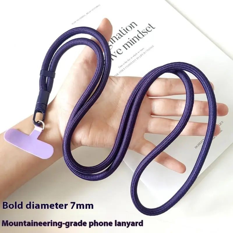 

Ремешок для мобильного телефона через плечо на шею, для переноски на открытом воздухе, анти-потерянный веревочный зажим для карт, чехол для мобильного телефона, универсальный ремешок для телефона